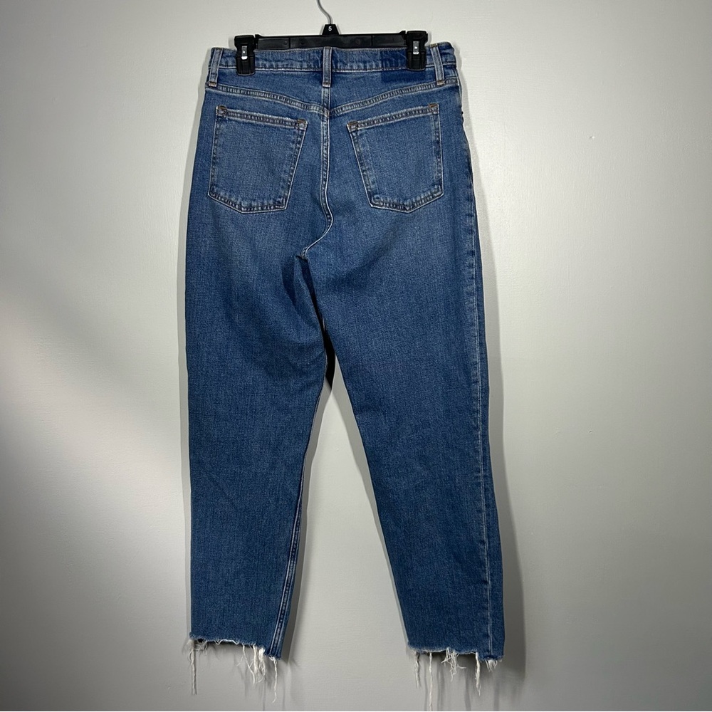 Abercrombie and fitch the mom high rise size 8 long - Picture 3 of 4